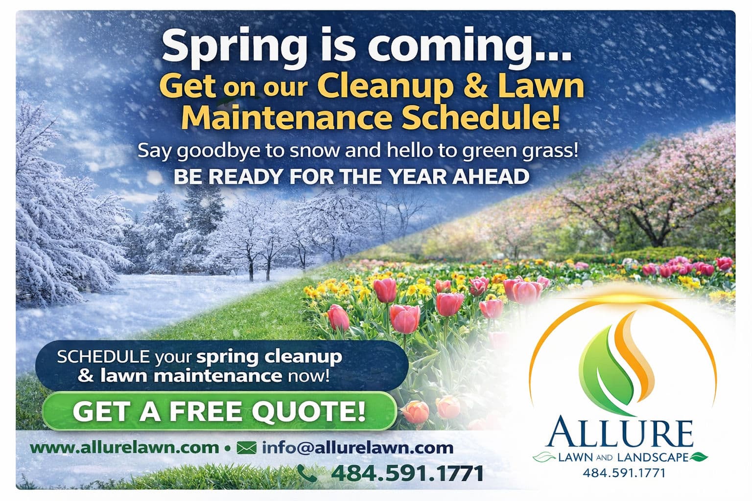 Prepare for a Vibrant Spring with Allure Lawn and Landscape image
