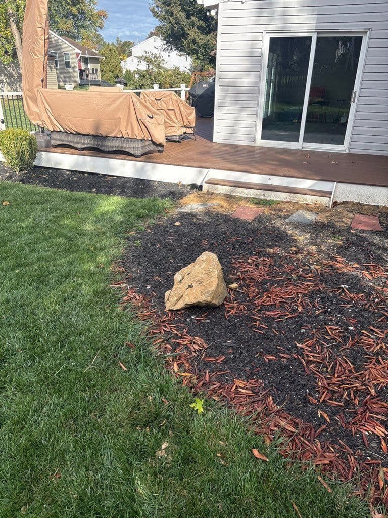 Backyard Makeover with New Patio in Bethlehem Township image