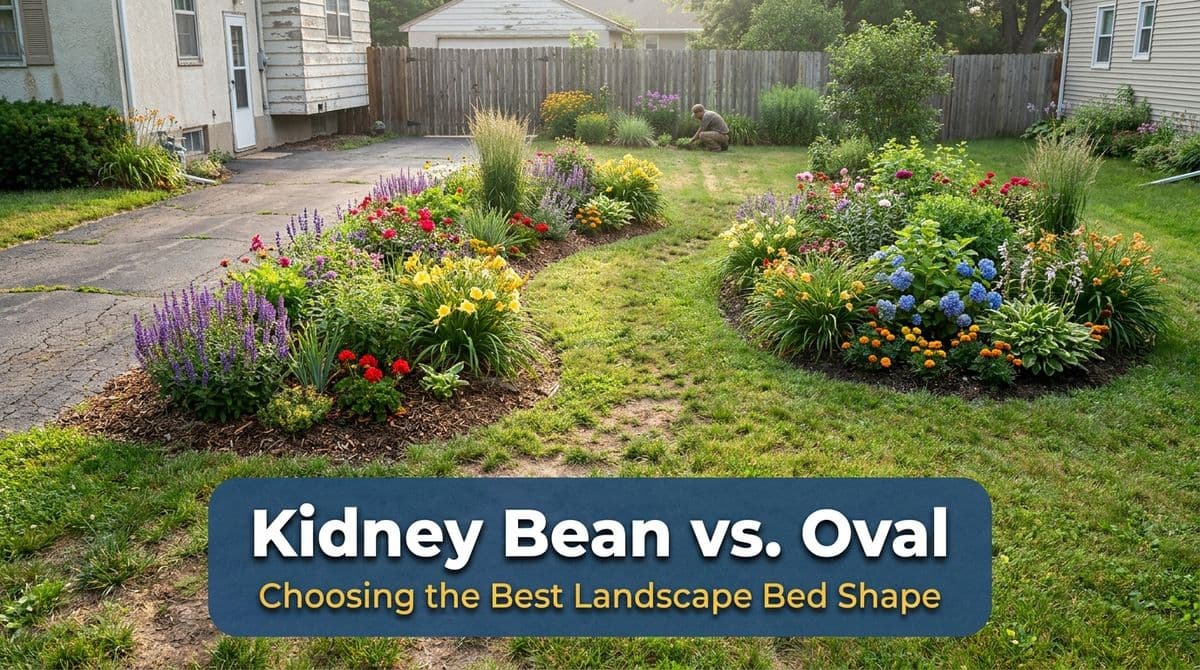 Kidney Bean vs. Oval: Choosing the Best Landscape Bed Shape image