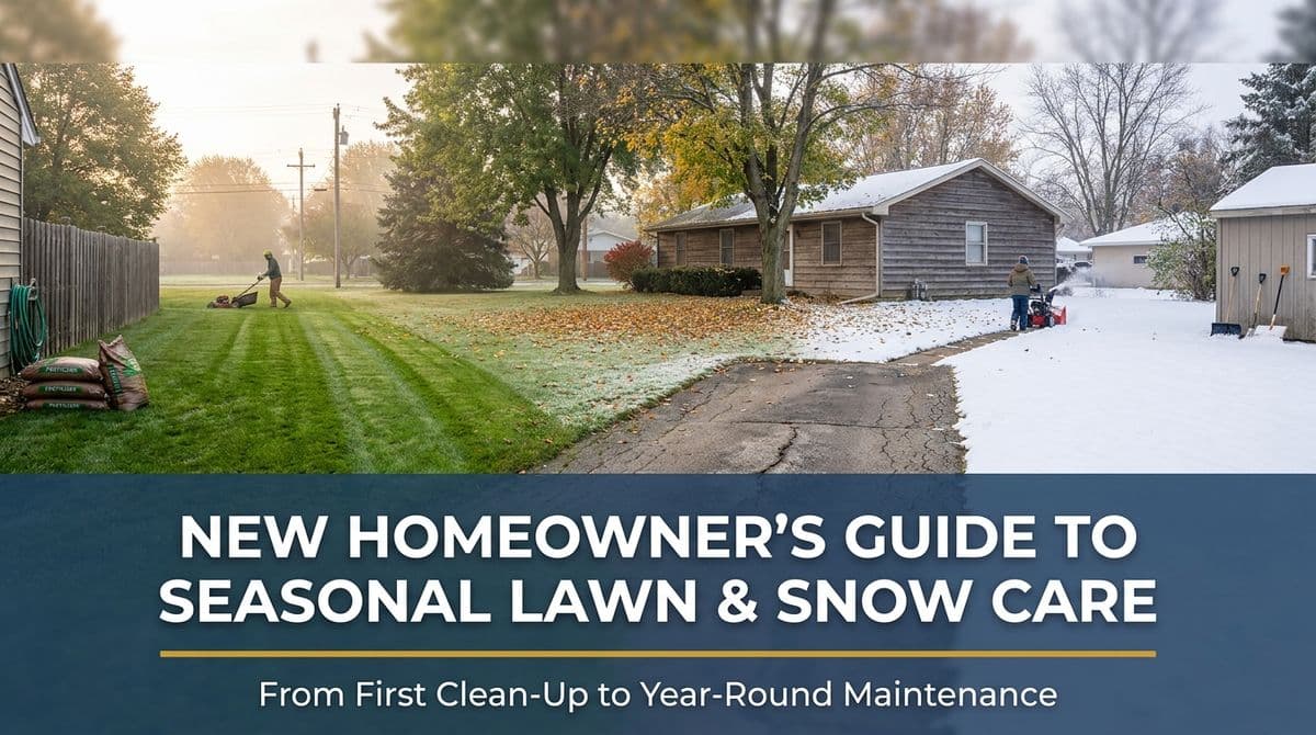Featured post - New Homeowner’s Guide to Seasonal Lawn & Snow Care