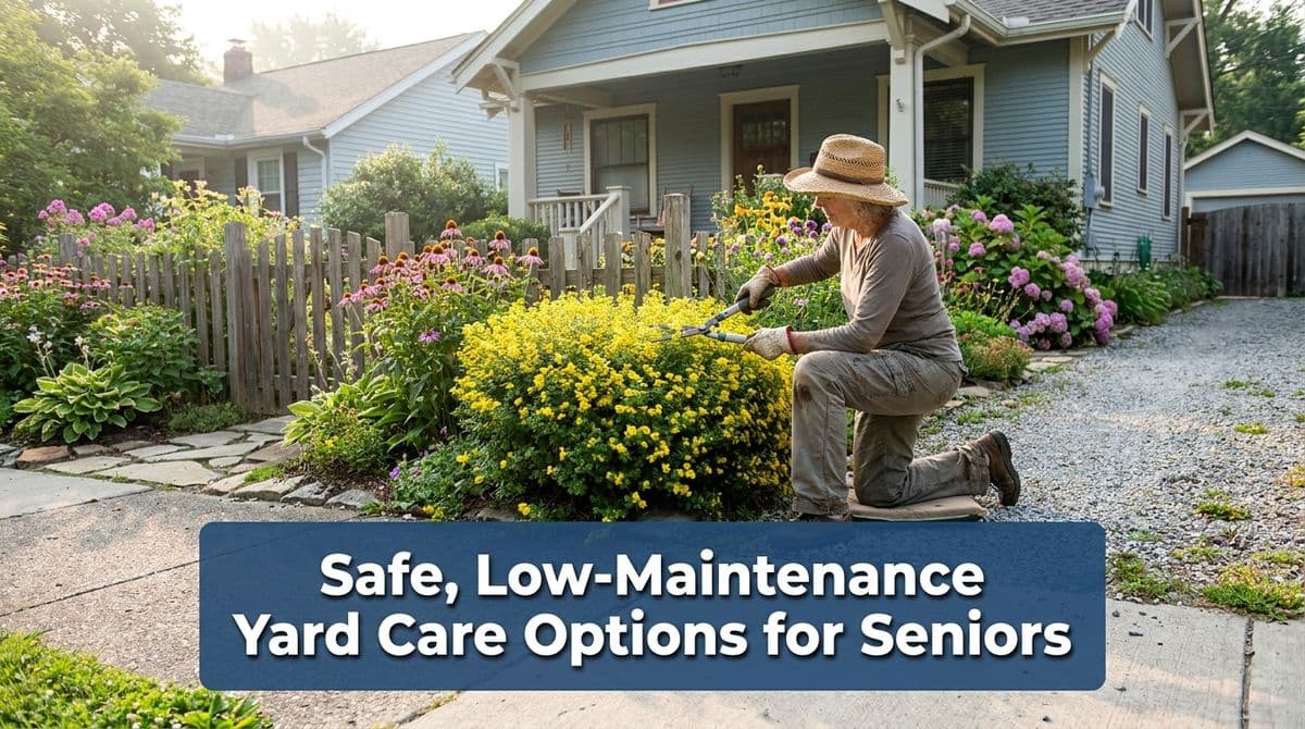 Safe, Low-Maintenance Yard Care Options for Seniors image